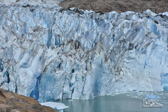 O glaciar Viedma, no Parque Nacional Los Glaciares, região de El Chaltén, no sul da Argentina